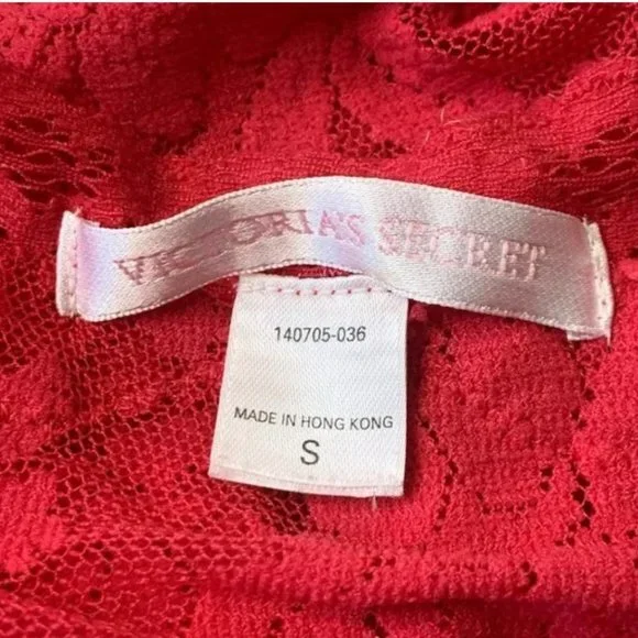 Victoria's‎ Secret Sheer Lace Babydoll Negligee Size Small